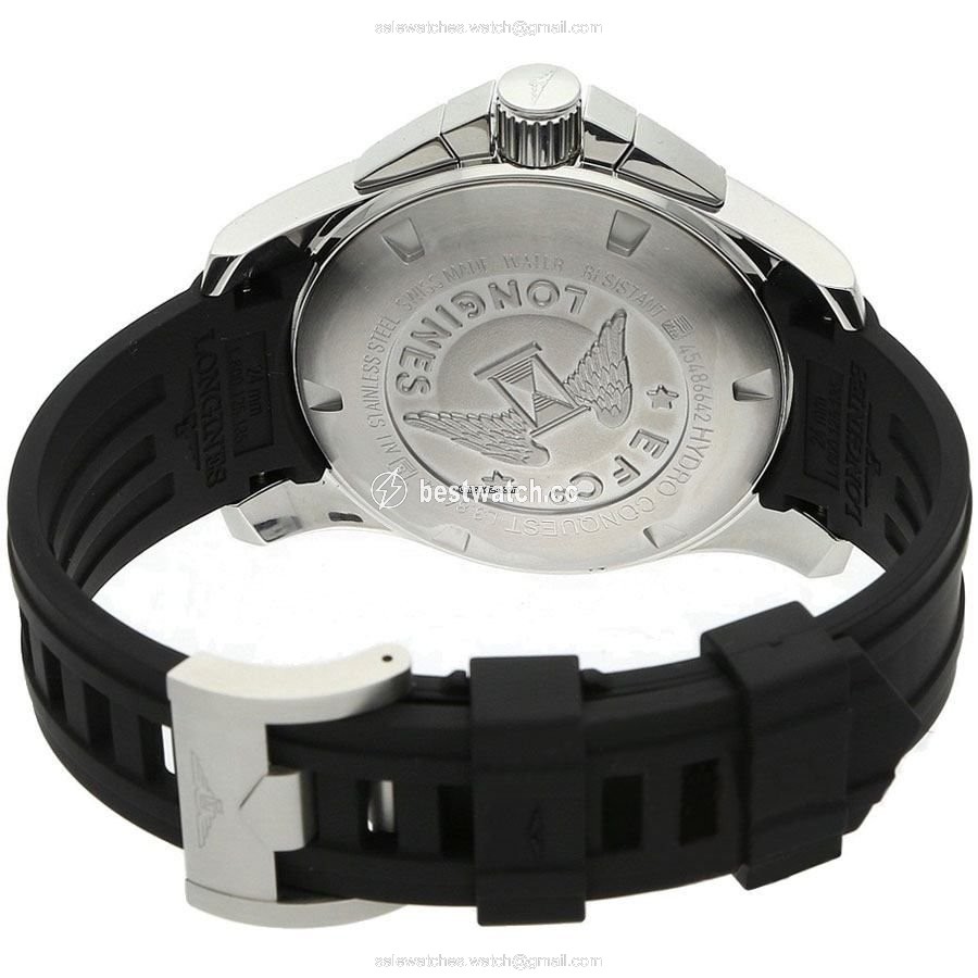 Longines HydroConquest Mens watch Unisex Quartz Steel L38434562 Replica 2