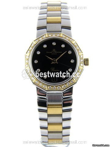 Baume & Mercier Riviera Womens watch Quartz Steel MOA06307 Replica 2