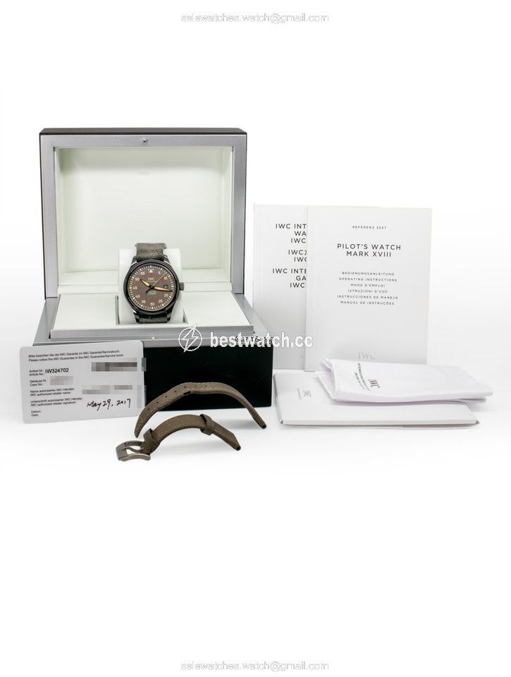 IWC Pilot Mark Mens watch Unisex Automatic Ceramic IW324702 Replica 2