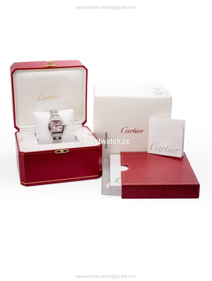 IMG_9085 Cartier Roadster Womens watch Quartz Steel W62017V3 Replica 2