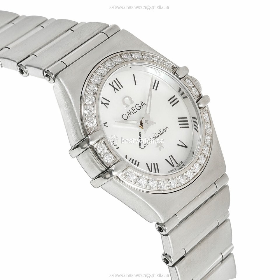 IMG_9085 Omega Constellation Womens watch Quartz Steel 1466.61.00 Replica 2