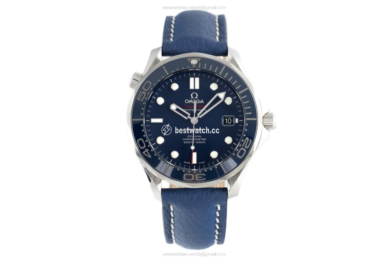 Omega Seamaster Diver 300 M Mens watch Unisex Automatic Steel 212.30.41.20.03.001 Replica 2