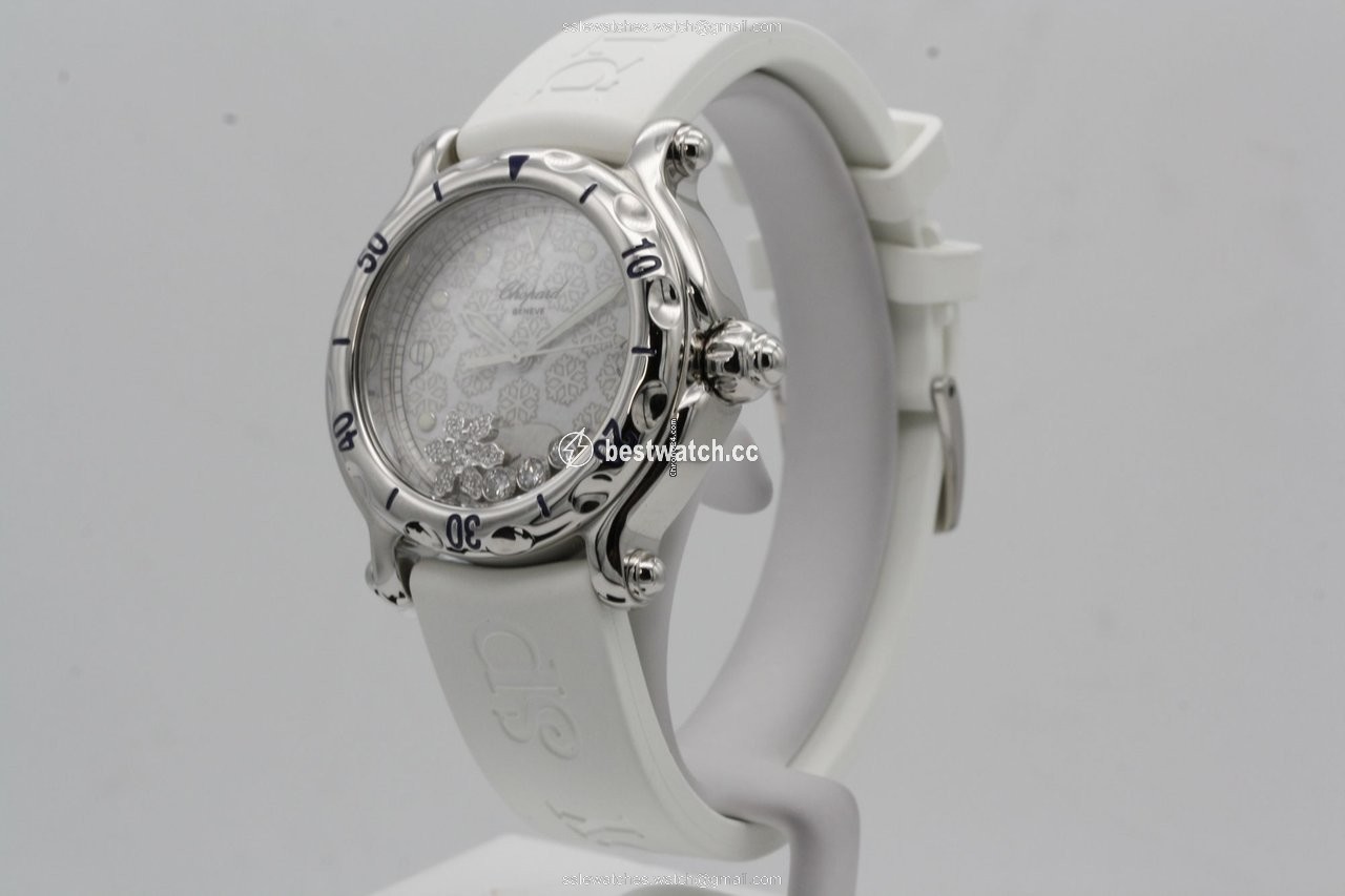 IMG_9085 Chopard Happy Sport Womens watch Quartz Steel 28 8948 Replica 2