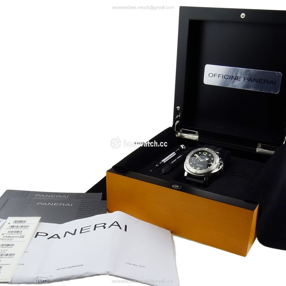 IMG_9085 Panerai Luminor Submersible Mens watch Unisex Automatic Steel PAM00024 Replica 2