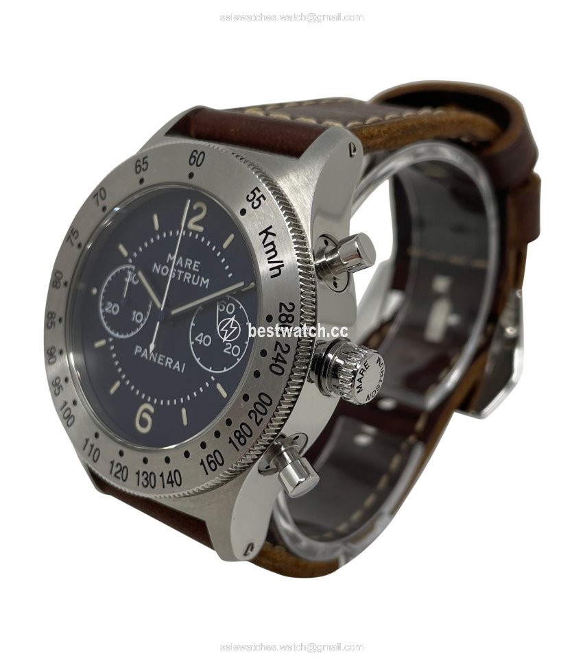 IMG_9085 Panerai Mare Nostrum Mens watch Unisex Manual winding Steel PAM 00716 Replica 2