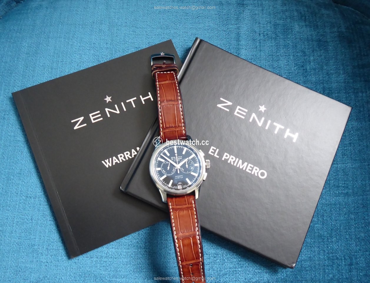 IMG_9085 Zenith Captain Chronograph Mens watch Unisex Automatic Steel 03.2117.4002 Replica 2