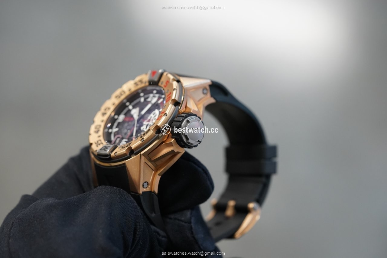IMG_9085 Richard Mille RM 028 Mens watch Unisex Automatic Rose gold rm028 Replica 2