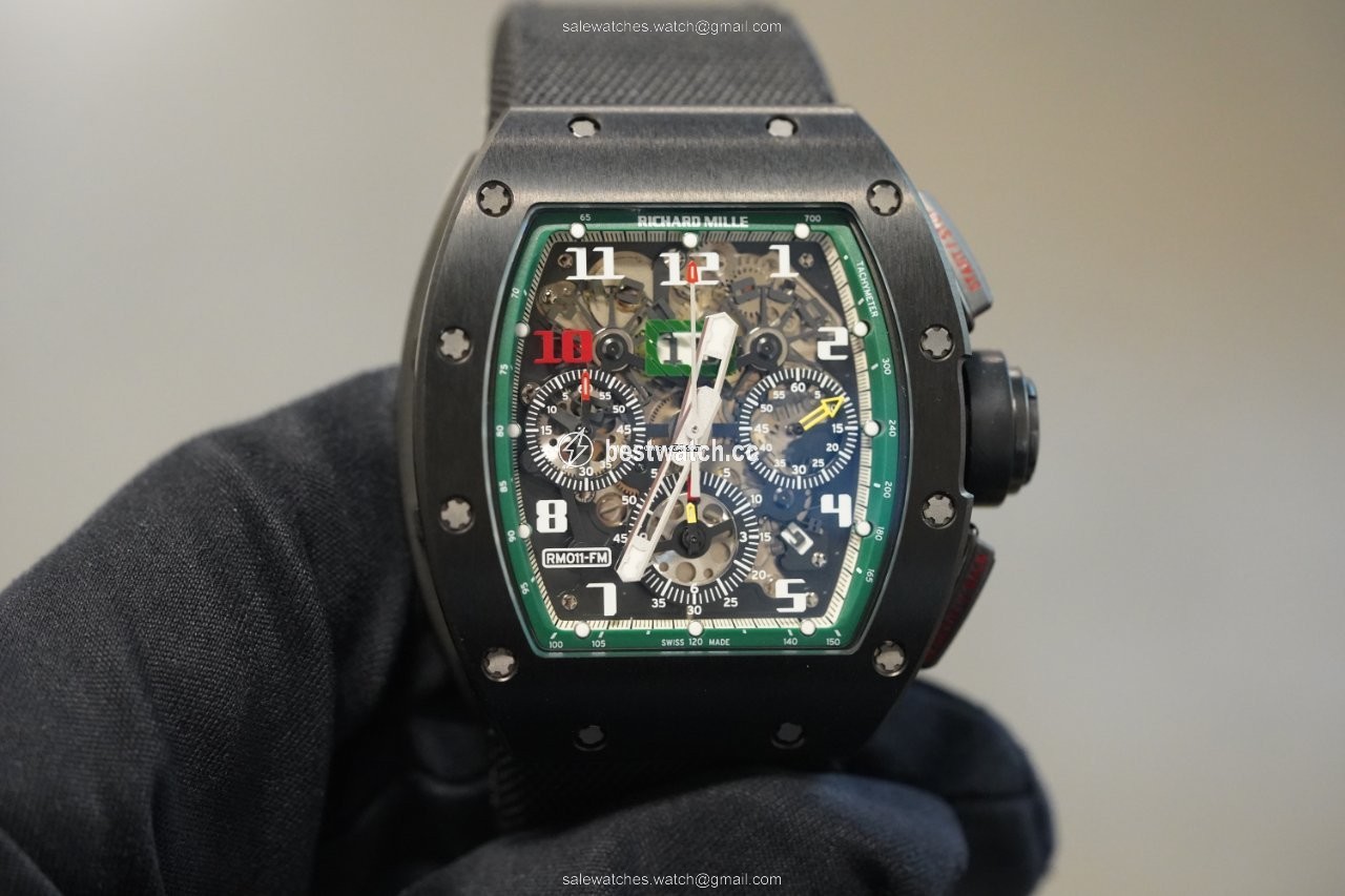 IMG_9085 Richard Mille RM 011 Mens watch Unisex Automatic rm011 aj ti Replica 2