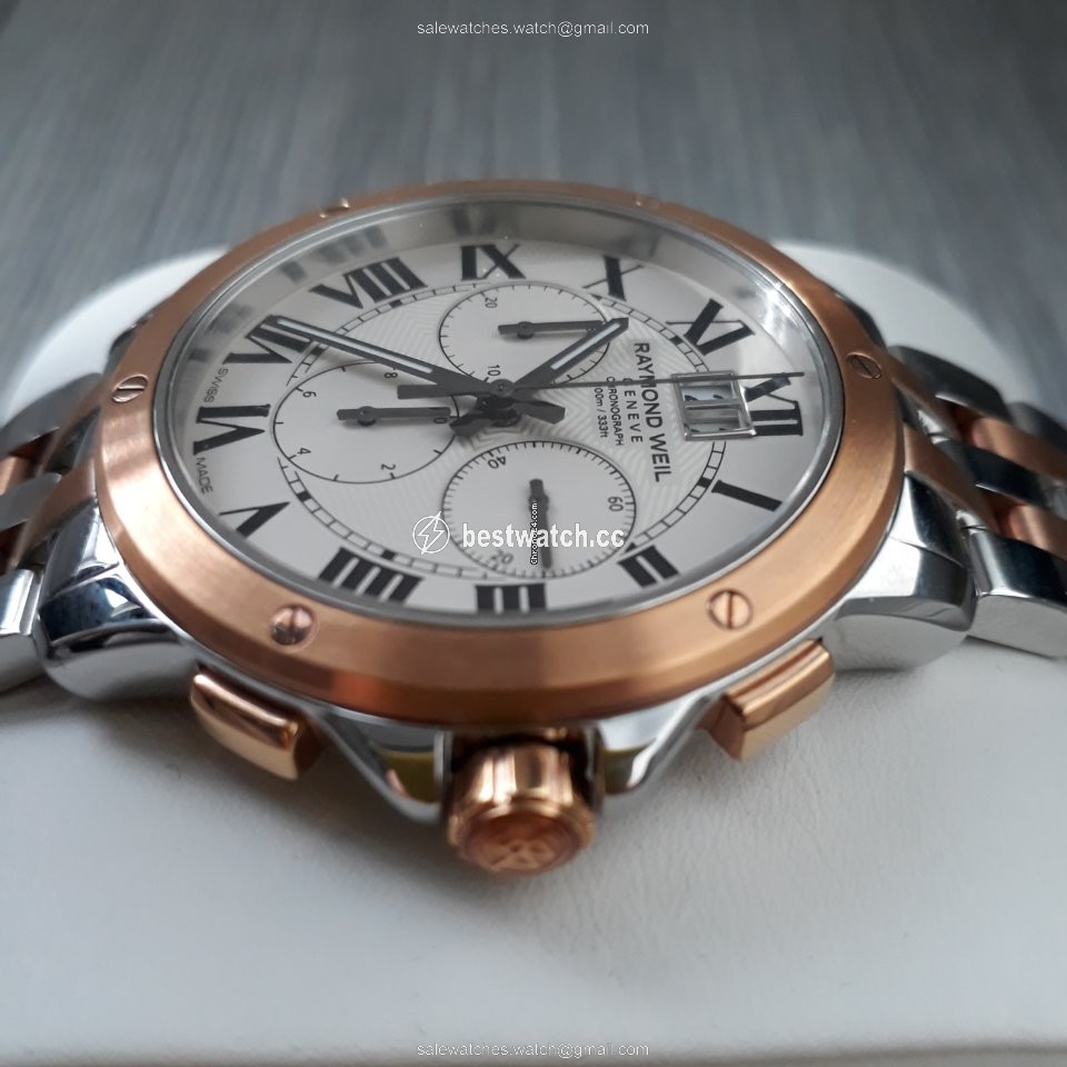 IMG_9085 Raymond Weil Tango Mens watch Unisex Manual winding Steel 4891 - ST -00650 Replica 2