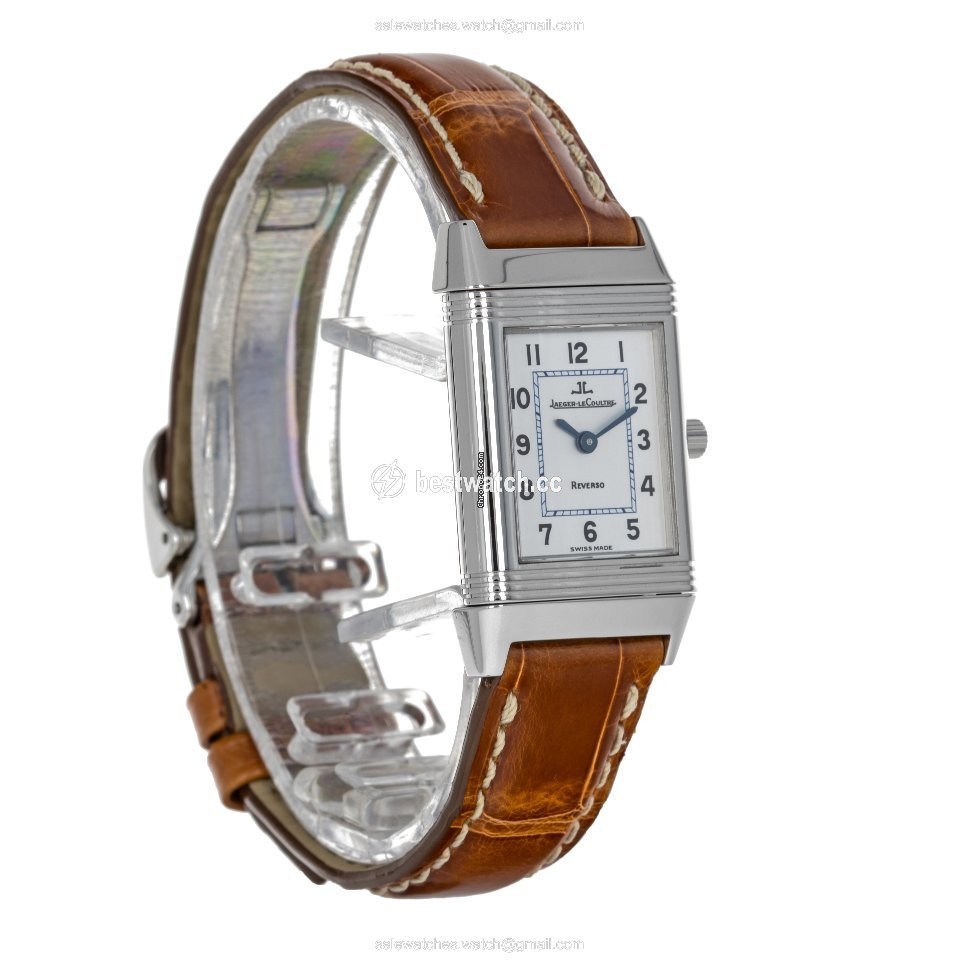 IMG_9085 Jaeger-LeCoultre Reverso Lady Womens watch Quartz Steel Q2608410 260.8.86 Replica 2