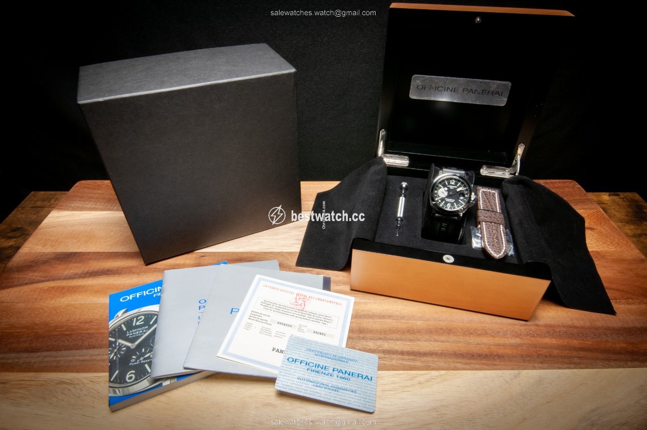 IMG_9085 Panerai Luminor GMT Automatic Mens watch Unisex Automatic Steel PAM 00088 Replica 2