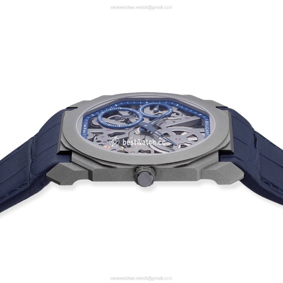 IMG_9085 Bulgari Octo Mens watch Unisex Manual winding Titanium 102941 Replica 2