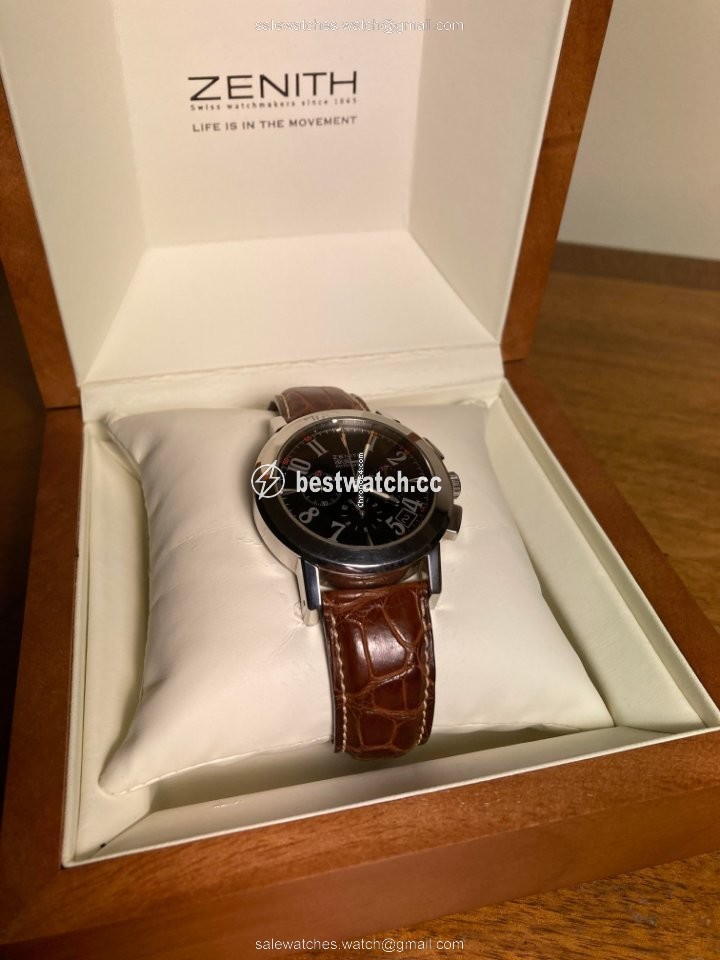 IMG_9085 Zenith Mens watch Unisex Automatic Steel 01 020.450.400 Replica 2