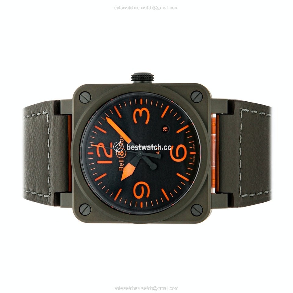 Bell & Ross BR 03-92 Ceramic Mens watch Unisex Automatic Ceramic BR0392-KAO-CE SCA Replica 2