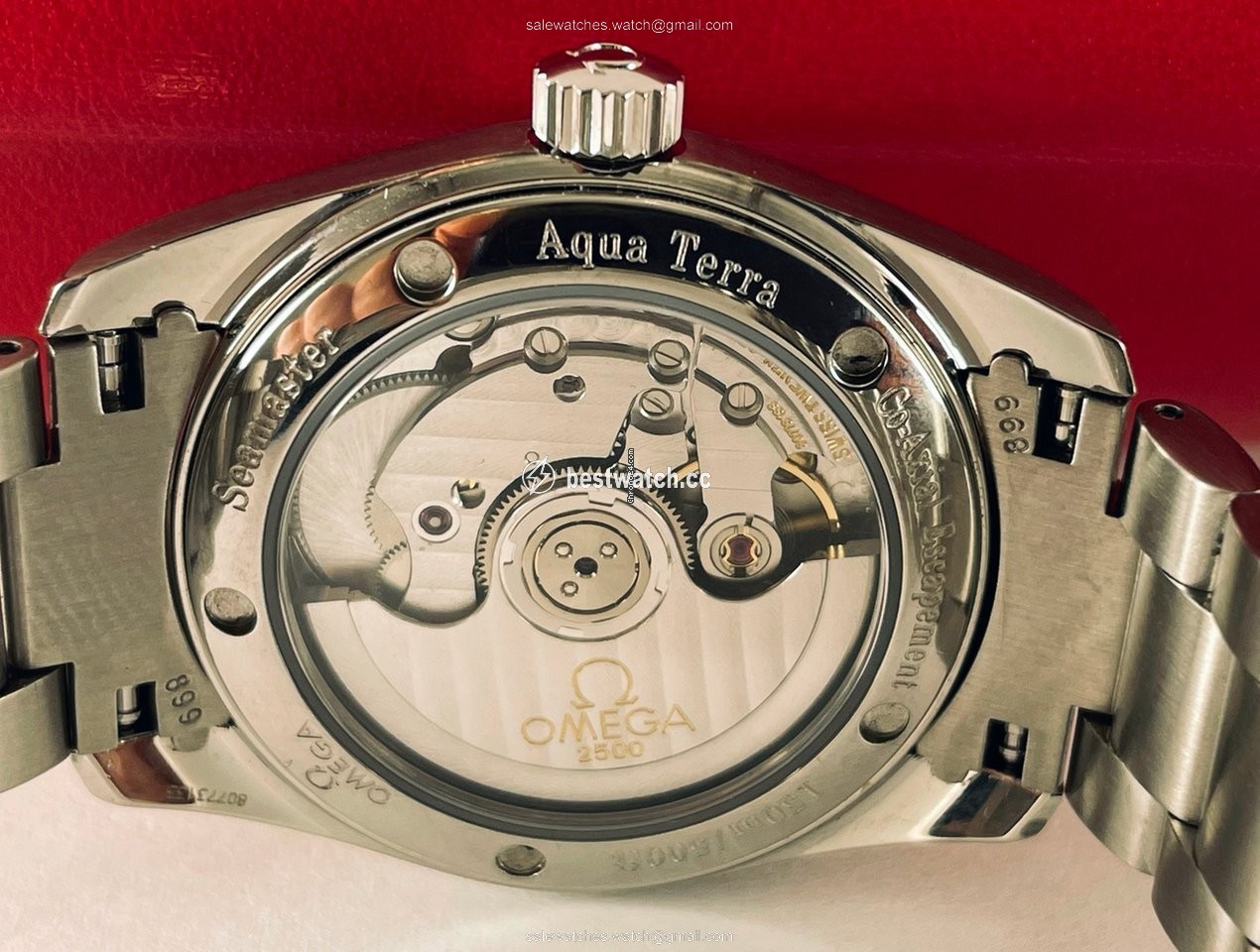 IMG_9085 Omega Seamaster Aqua Terra Mens watch Unisex Automatic Steel 2504.50.00 Replica 2