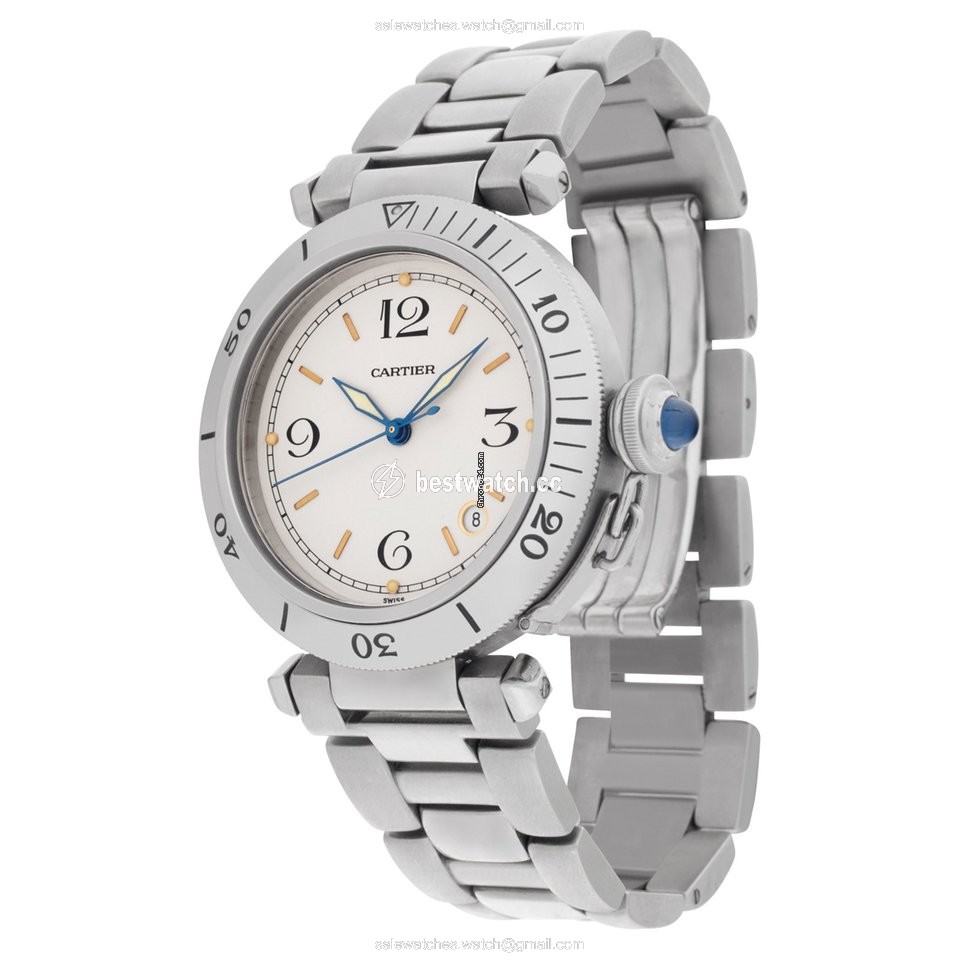 IMG_9085 Cartier Pasha Mens watch Unisex Automatic Steel W3104H3 Replica 2