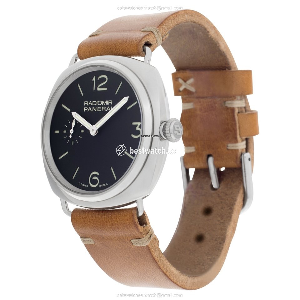IMG_9085 Panerai Radiomir Mens watch Unisex Manual winding Steel PAM337 Replica 2