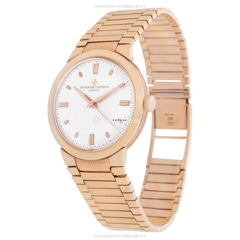 Vacheron Constantin Mens watch Unisex Automatic Rose gold 6075 Replica 2