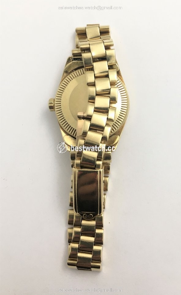 IMG_9085 Baume & Mercier Womens watch Automatic Yellow gold 3208 Replica 2
