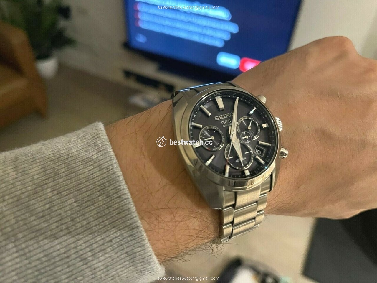 IMG_9085 Seiko Astron Mens watch Unisex Automatic Steel SSH021J1 Replica 2