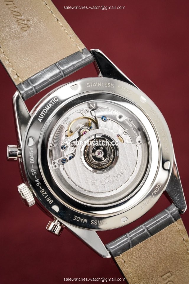 IMG_9085 Bell & Ross Vintage Automatic Steel BRG126.WH.ST.SCR Replica 2