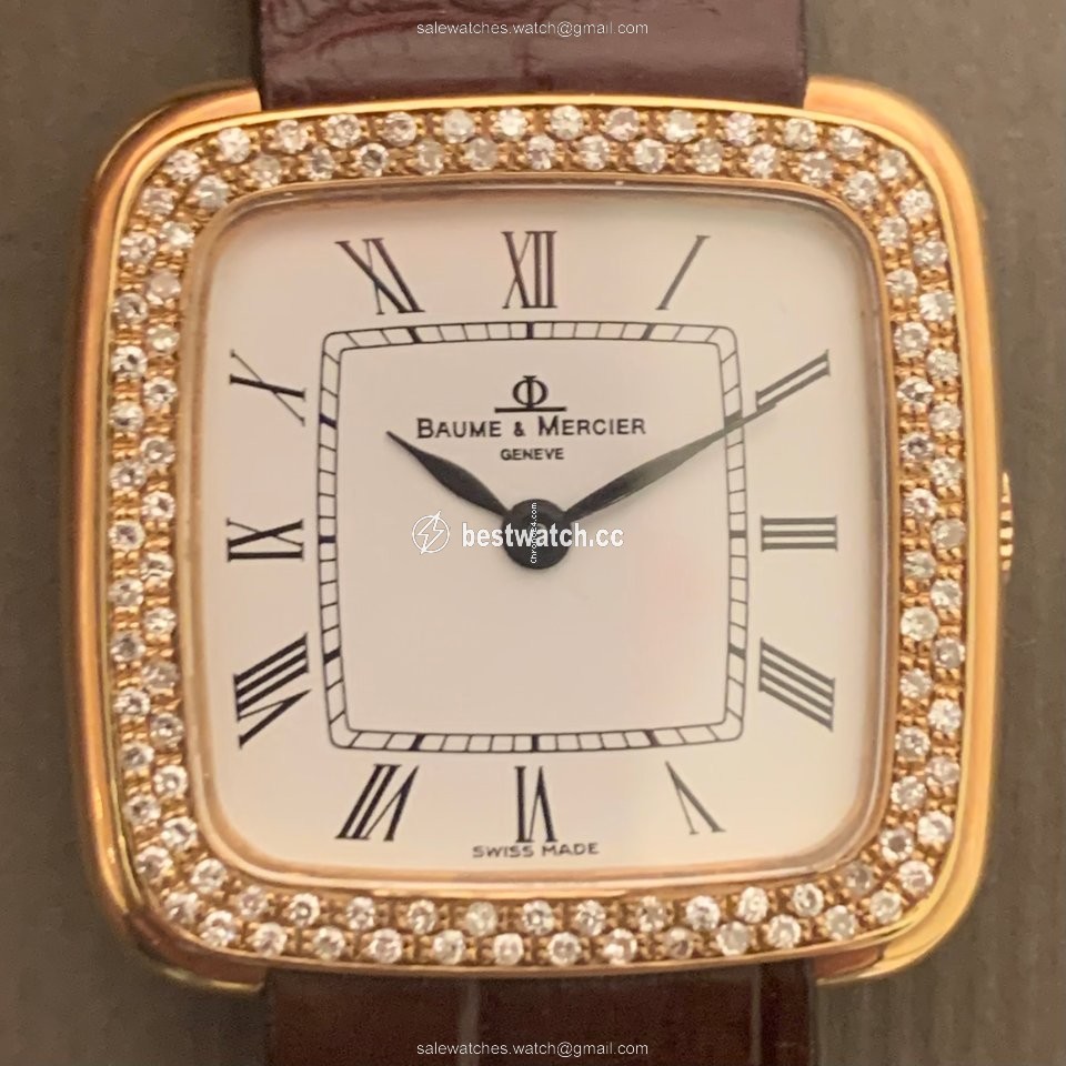 IMG_9085 Baume & Mercier Womens watch Manual winding Yellow gold 38358 - cartier, tank, chopard, piaget Replica 2