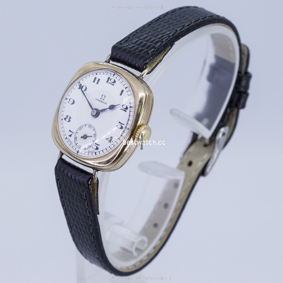 IMG_9085 Omega Womens watch Manual winding Yellow gold 370968 Replica 2