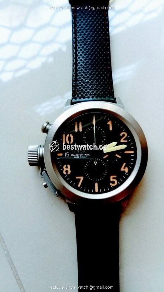 IMG_9085 U-Boat Flightdeck Mens watch Unisex Automatic Titanium A07211 Replica 2