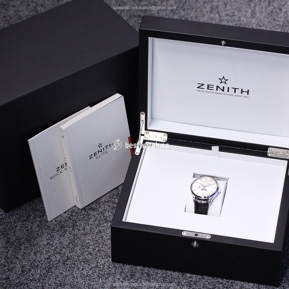 IMG_9085 Zenith Captain Moonphase Mens watch Unisex Automatic Steel 03.2143.691 Replica 2