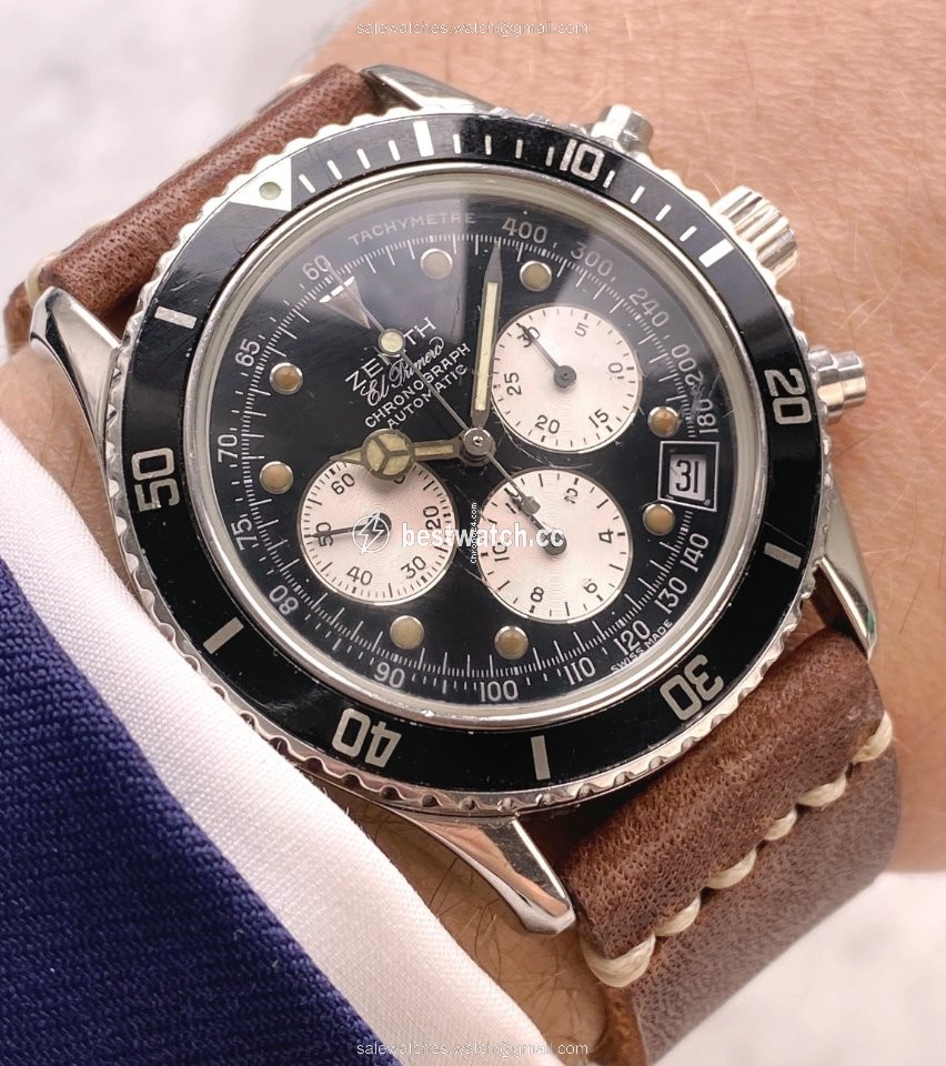 Zenith El Primero Chronograph Mens watch Unisex Automatic Steel 021310400 Replica 2