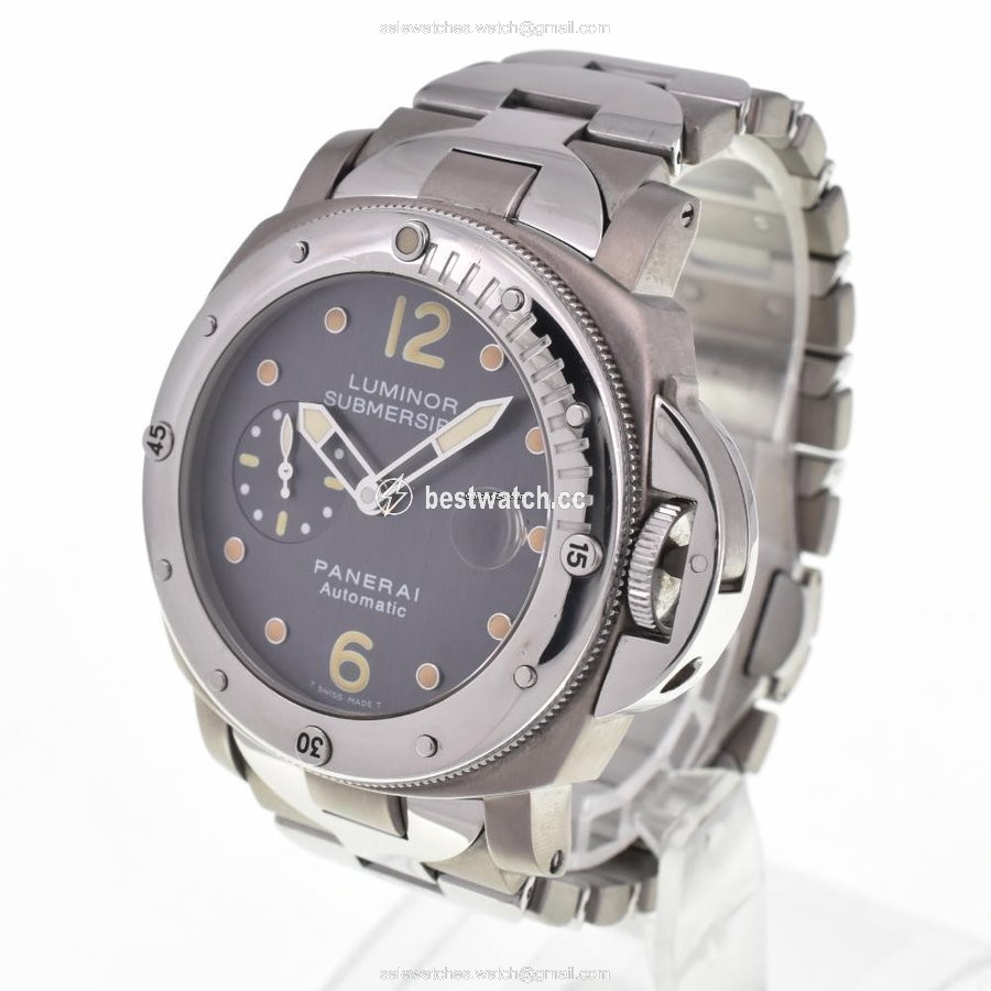 Panerai Luminor Submersible Mens watch Unisex Automatic Titanium PAM00170 Replica 2