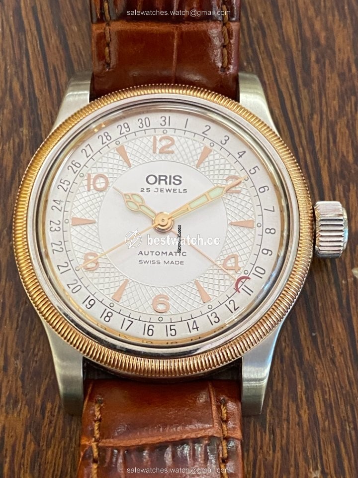 IMG_9085 Oris Big Crown Pointer Date Mens watch Unisex Automatic Gold Steel 7543 Replica 2