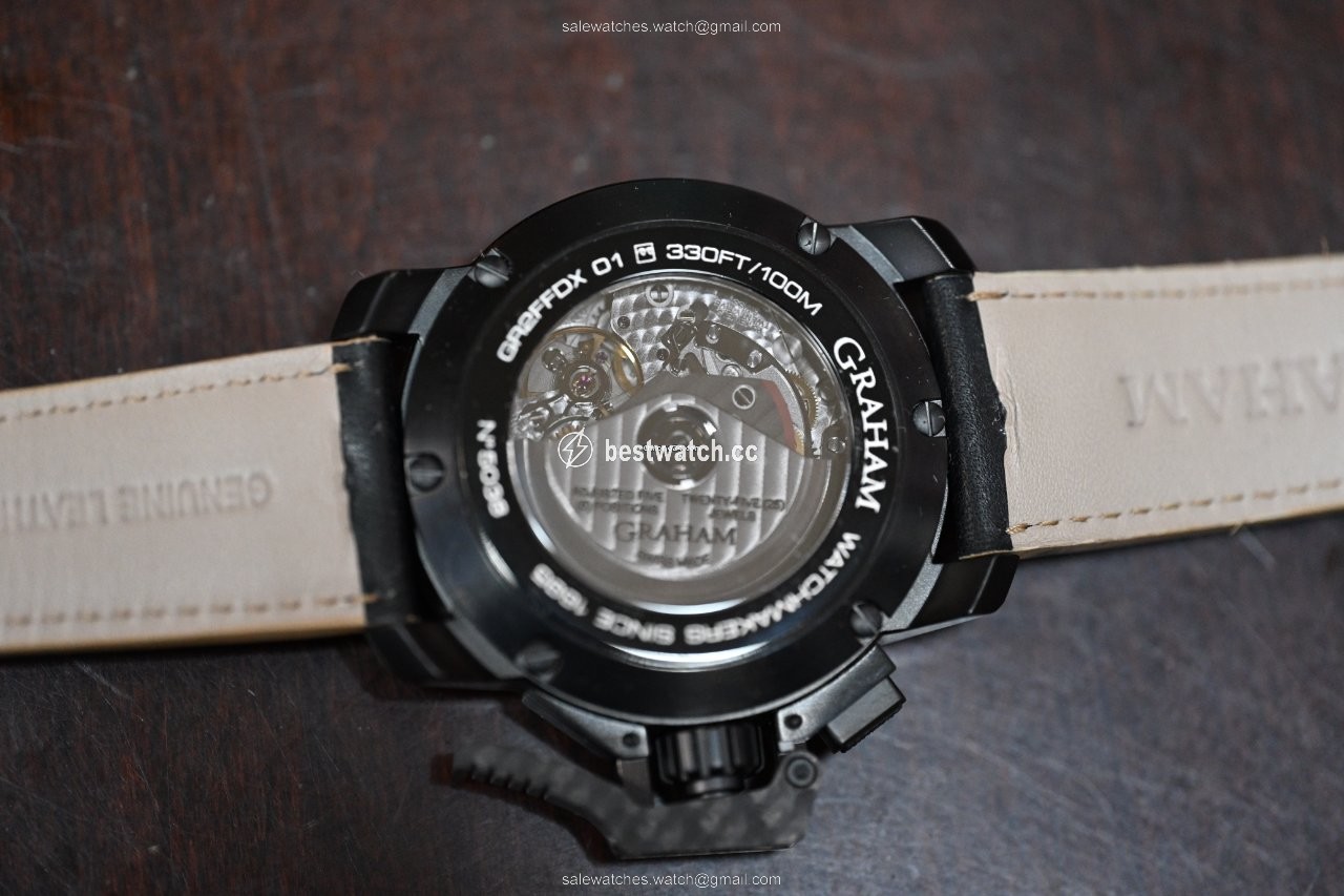 Graham Chronofighter Mens watch Unisex Automatic Steel 2CCAU.B32A Replica 2