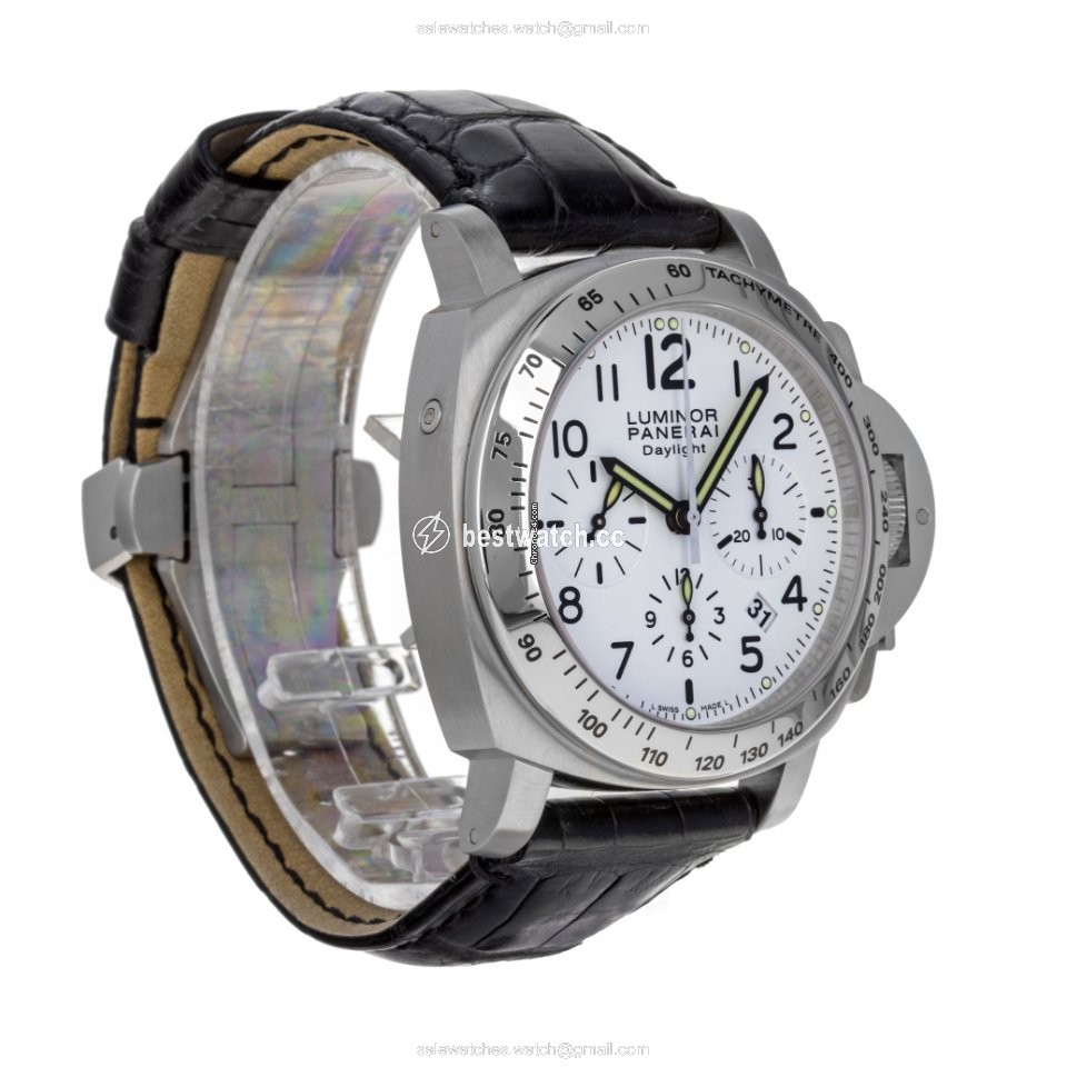 IMG_9085 Panerai Luminor Chrono Mens watch Unisex Automatic Steel PAM 00188 Replica 2