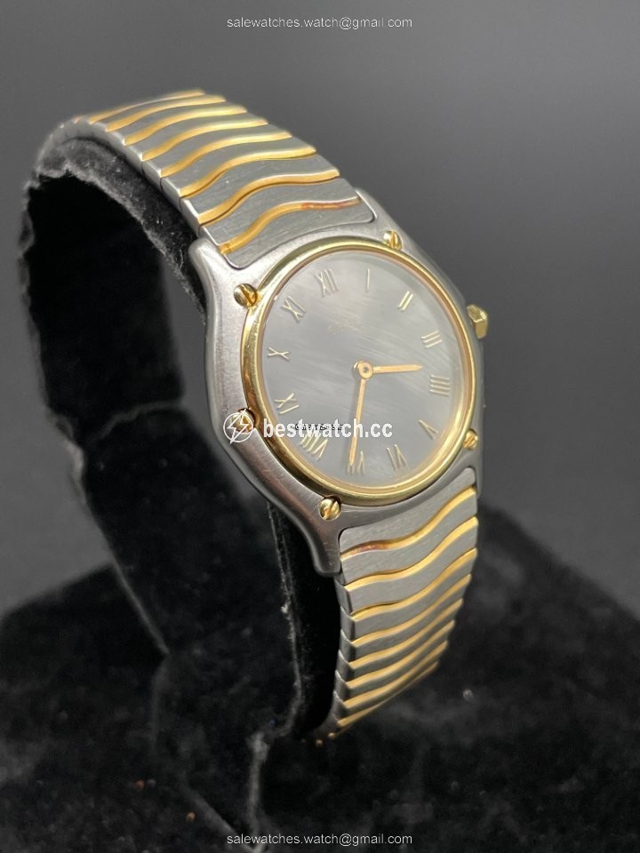 IMG_9085 Ebel Classic Womens watch Quartz Gold Steel 181908 Replica 2