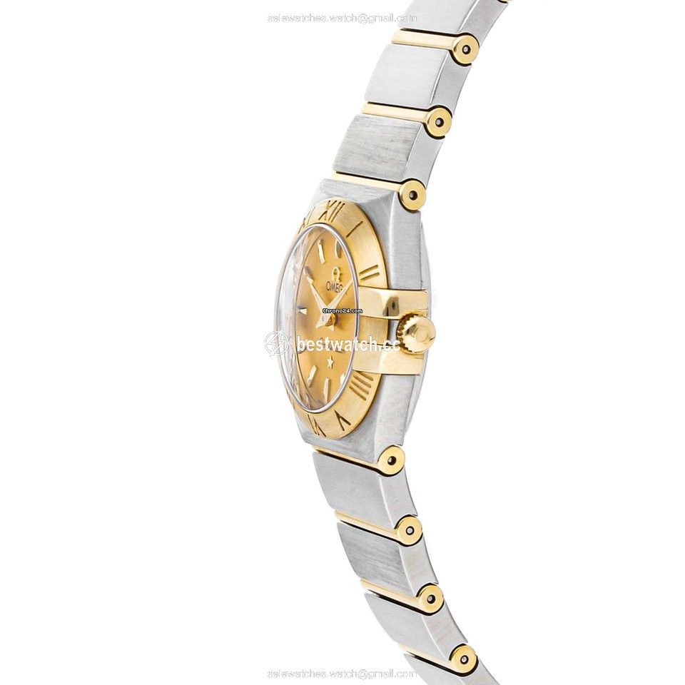 IMG_9085 Omega Constellation Quartz Womens watch Quartz Steel 123.20.24.60.08.001 Replica 2