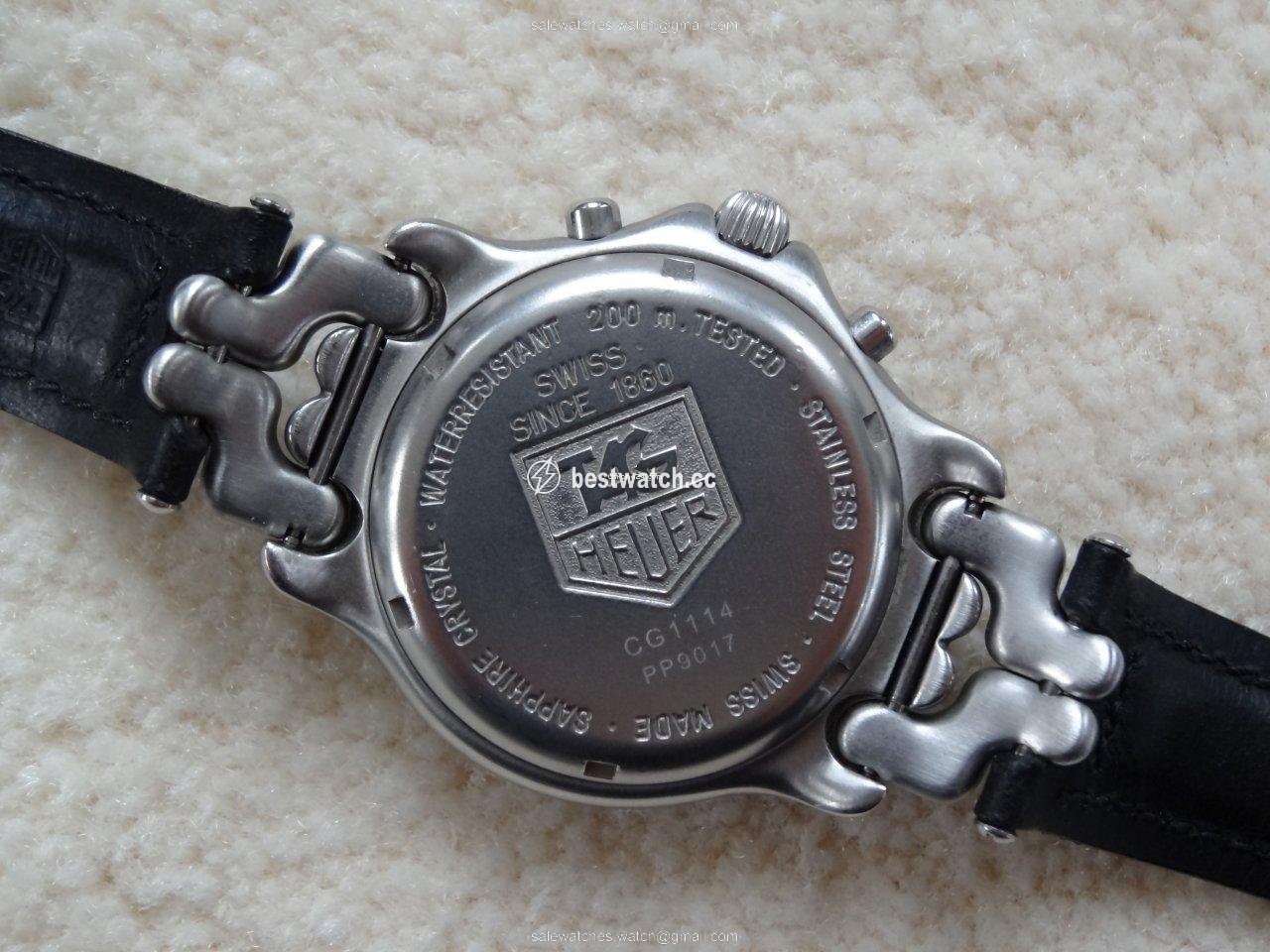 IMG_9085 TAG Heuer Link Quartz Mens watch Unisex Quartz Steel CG 1114 PP 9017 Replica 2