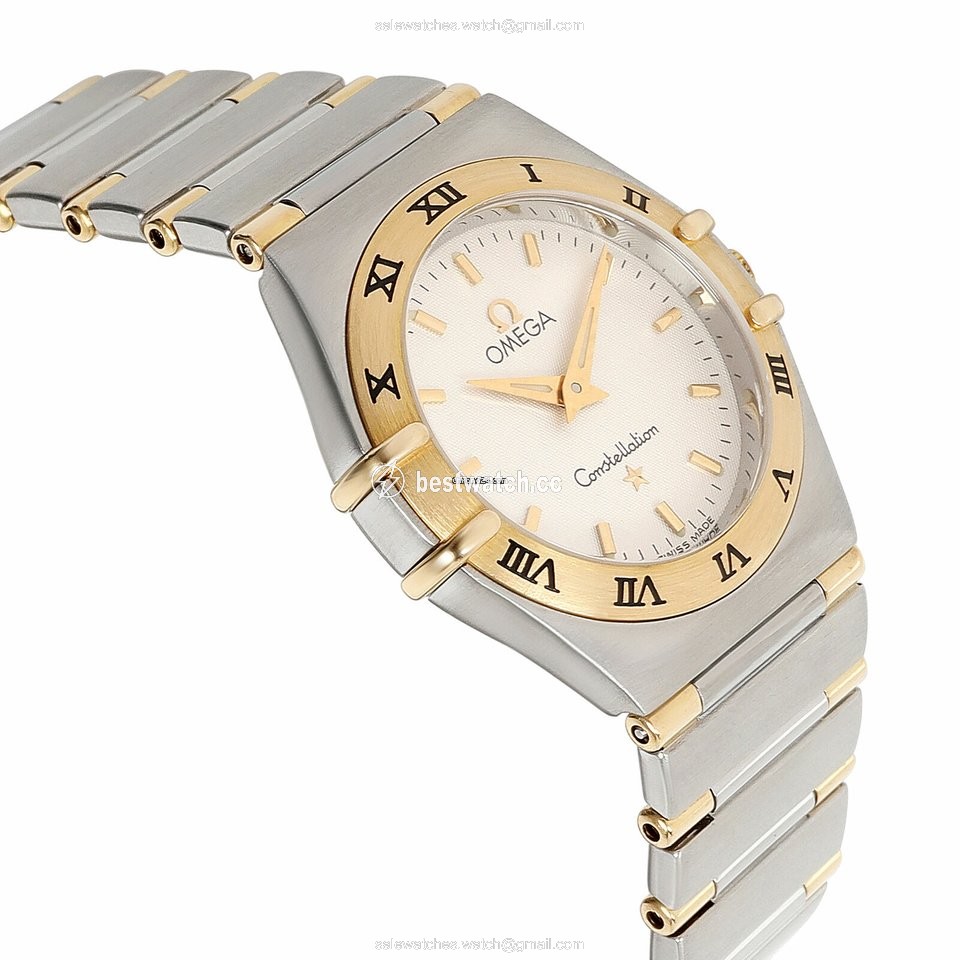 IMG_9085 Omega Constellation Womens watch Quartz Steel 1372 Replica 2