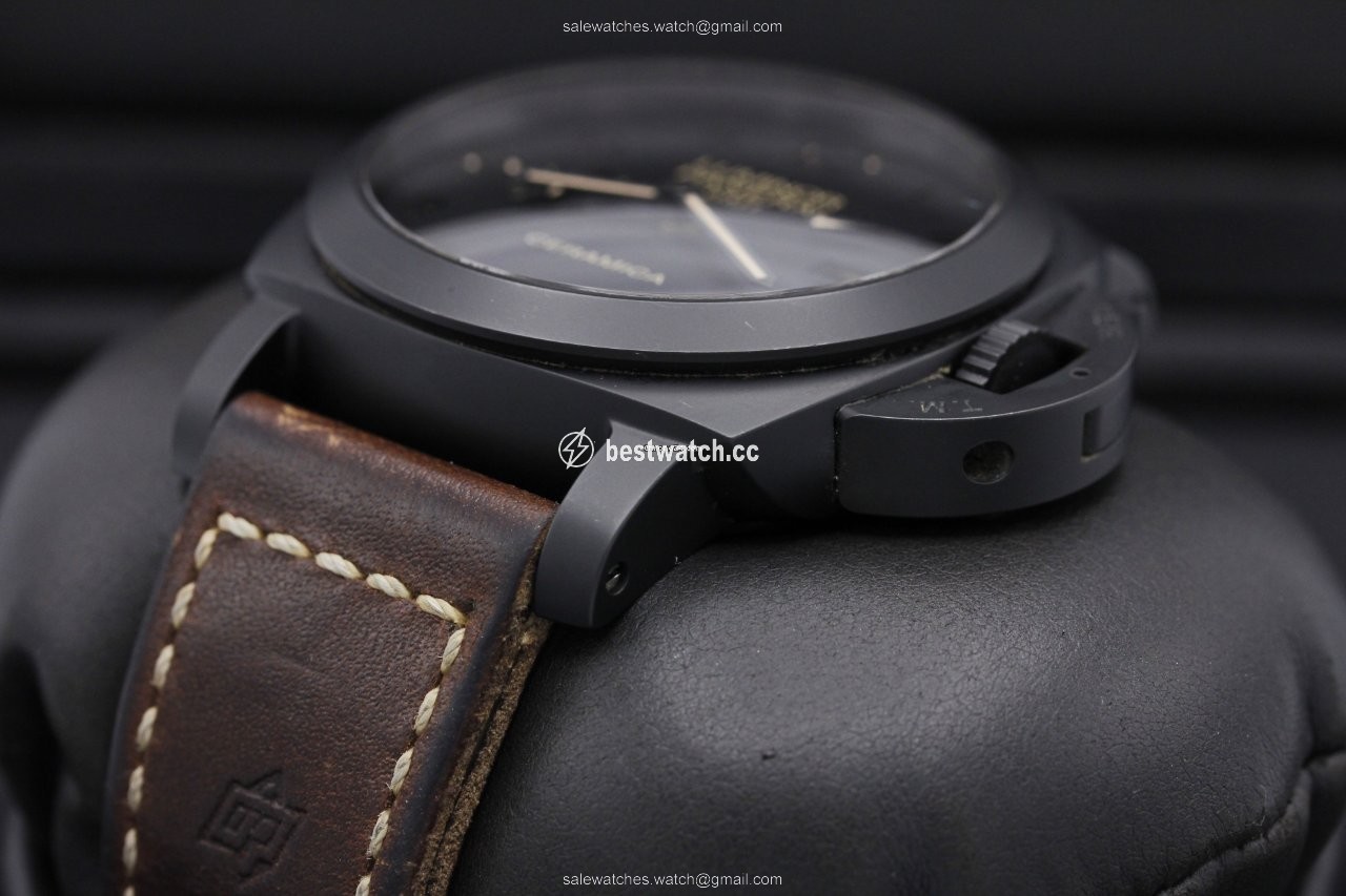 IMG_9085 Panerai Luminor 1950 3 Days GMT Automatic Ceramic PAM 441 Replica 2