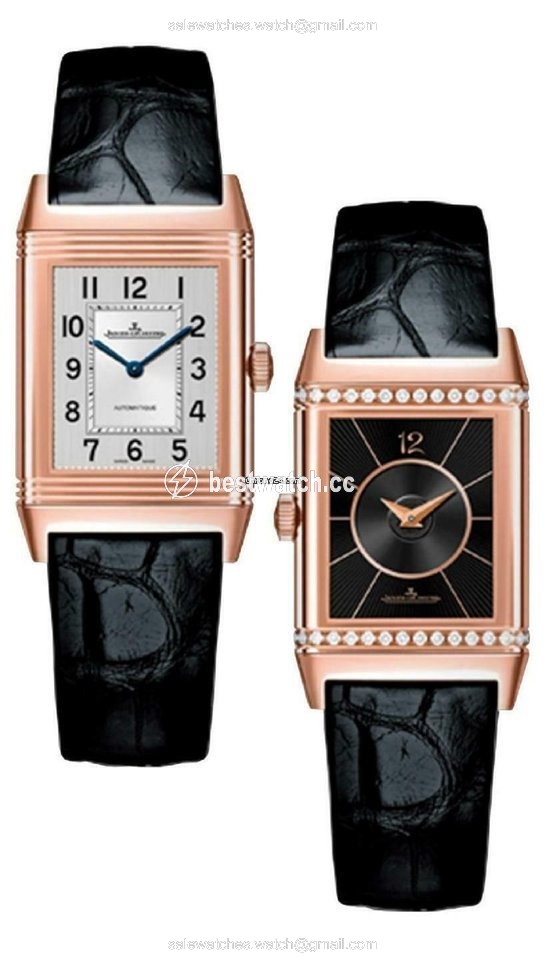 IMG_9085 Jaeger-LeCoultre Reverso Classic Medium Duetto Automatic Rose gold Q2572420 Replica 2