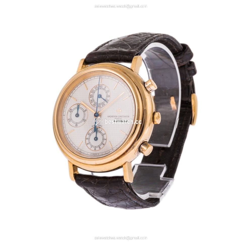 IMG_9085 Vacheron Constantin Historiques Mens watch Unisex Automatic Yellow gold 47001 Replica 2