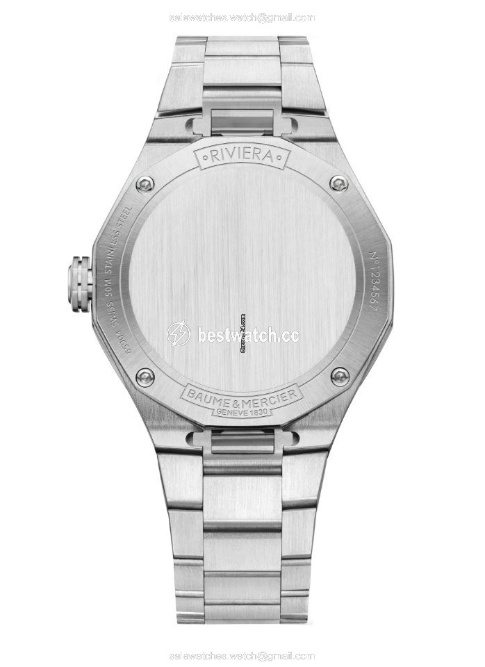 IMG_9085 Baume & Mercier Riviera Mens watch Unisex Quartz Steel M0A10683 Replica 2