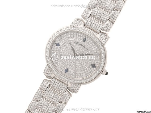 IMG_9085 Audemars Piguet Mens watch Unisex Automatic White gold 15107BC.ZZ.1137BC.01 Replica 2