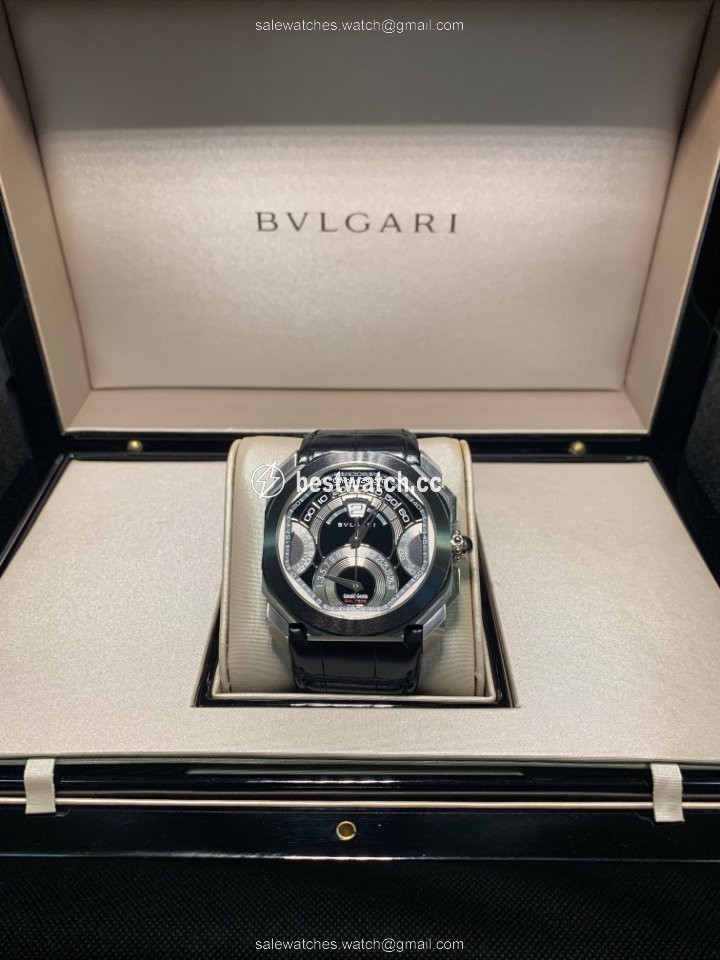 Bulgari Octo Mens watch Unisex Automatic Steel BGO45BSCLDCHQR Replica 2