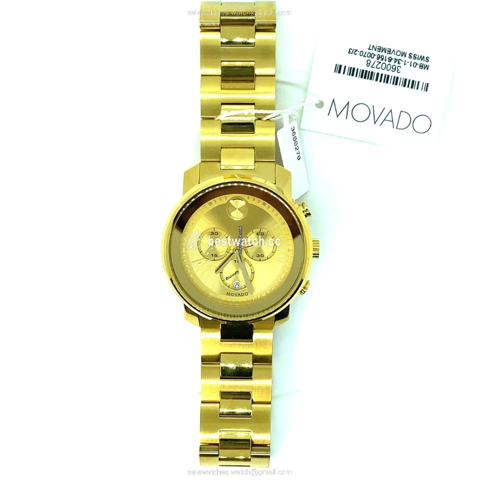 Movado Bold Mens watch Unisex Quartz Steel 3600278 Replica 2
