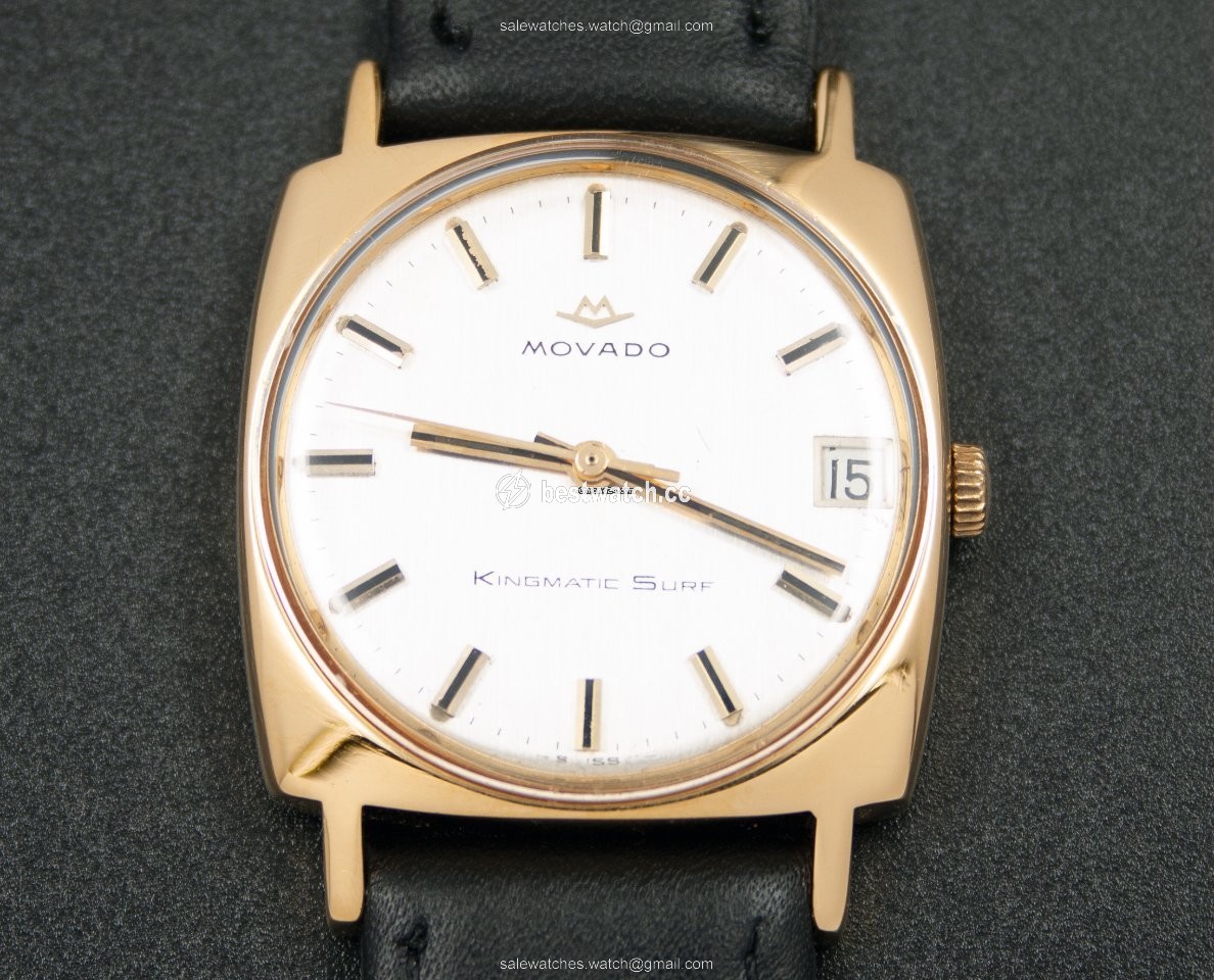 IMG_9085 Movado Kingmatic Mens watch Unisex Automatic Gold Steel 389 615 518 Replica 2