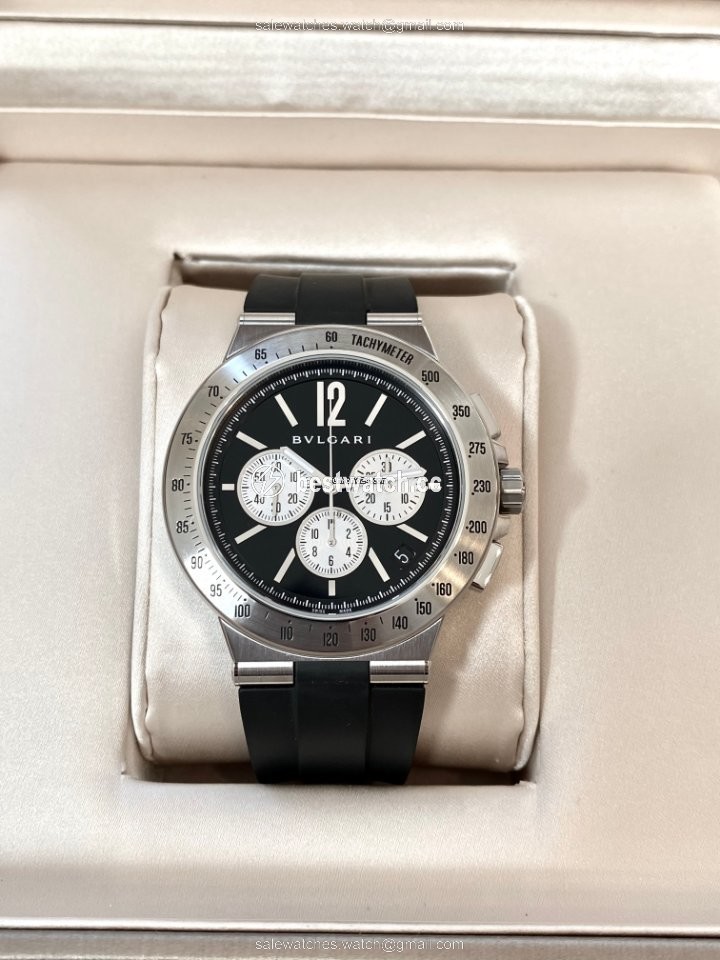 Bulgari Diagono Mens watch Unisex Automatic Steel DG41BSVDCHTA Replica 2