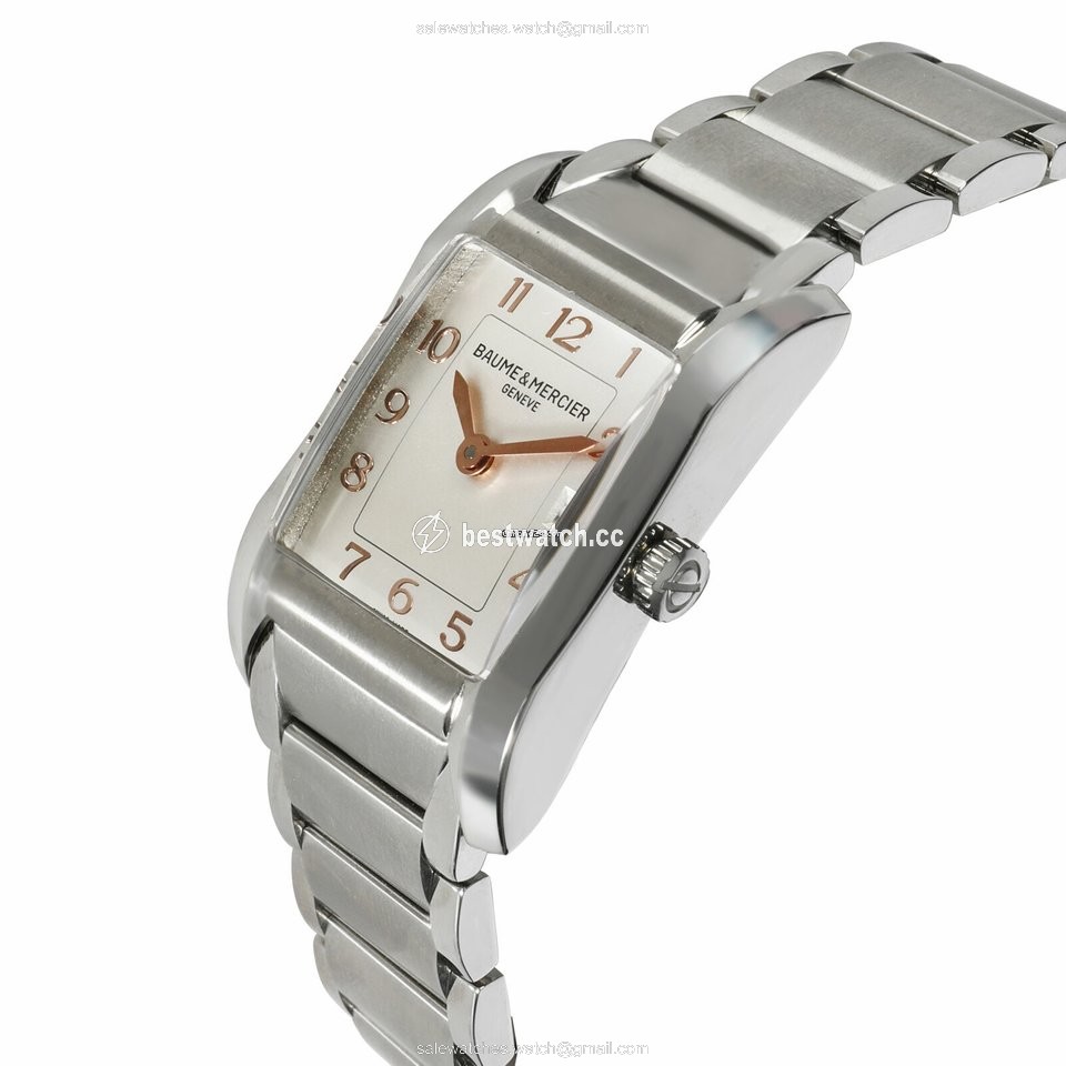 IMG_9085 Baume & Mercier Hampton Womens watch Quartz Steel MOA10049 Replica 2