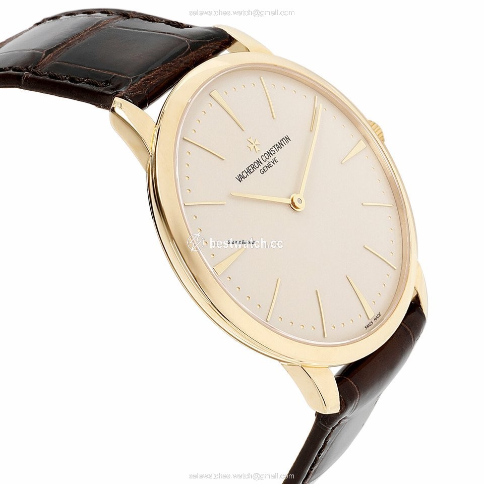 IMG_9085 Vacheron Constantin Patrimony Mens watch Unisex Manual winding Yellow gold 81180 000J Replica 2
