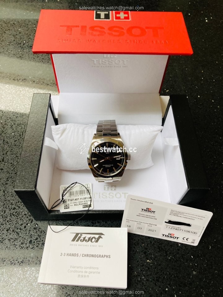 IMG_9085 Tissot T-Classic Mens watch Unisex Automatic Steel T127.407.11.061.01 Replica 2